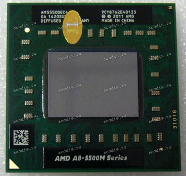 Процессор Socket FS1r2 AMD A8-5550M (AM5550DEC44HL) (4*2.10GHz, 2*2 MB, 32 nm)