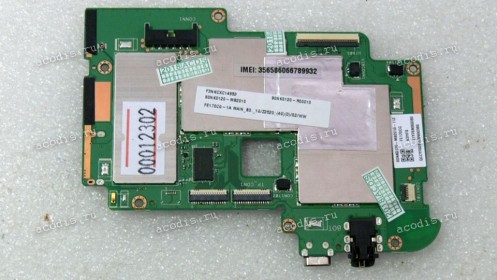 MB Asus FonePad 7 FE170CG-1A MAIN_BD._1G/Z2520 (eMMC 4G) (D)/S2/WW (90NK0120-R00010, 60NK0120-MB2010) (K012), FE170CG_MB REV. 1.1 ME170C, FE7010CG, Intel PMB9820 P10 XG635, Winbond W949D6DBHX5E, 1 чип SK hynix H26M31003GMR e-NAND 412A или Kingston KE4CN2H