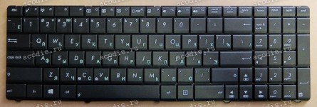 Keyboard Asus K55DR, K55N, X55C, X75A, X75VB, X75VC, K55DE, X75VD, X55VD (Black/Matte/RUO) чёрная мат рус