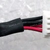 DC Jack Lenovo IdeaPad S10, S10-2, S10-3C + cable 130 mm + 4 pin (p/n: DC301007100)