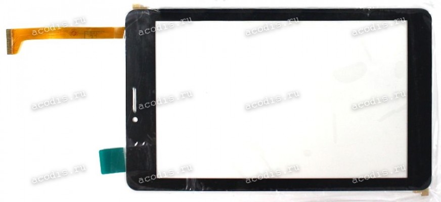 7.0 inch Touchscreen  30 pin, Irbis TZ792, черный oem, NEW