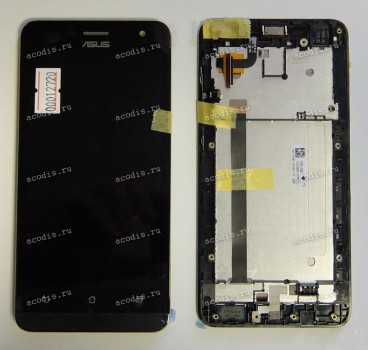 5.0 inch ASUS A502CG (ZenFone 5) (LCD+тач) черный с рамкой 960x540 LED  разбор