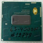 Процессор Socket G3 (rPGA946B) Intel Core i3-4000M (SR1HC) (2*2,4GHz, 2*256kb+3Mb, HD Grafics 4600)