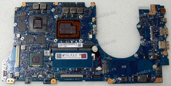 MB Asus N501JW MB._8G/I7-4750HQ/AS(U3) (PCIE/TBT/TP/TPM/V2G) (90NB0870-R00210, 60NB0870-MB4001) N501JW REV. 2.1, DA0BK5MBAF0 REV: F, nVidia N16P-GX-A2