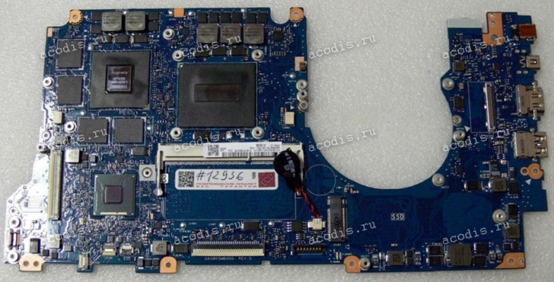 MB Asus N501JW MB._8G/I7-4720HQ/AS(U3) (PCIE/TBT/TP/TPM/V2G) (90NB0870-R00040, 60NB0870-MB1901) N501JW REV. 2.0, DA0BK5MBAD0 REV: D, nVidia N16P-GX-A2