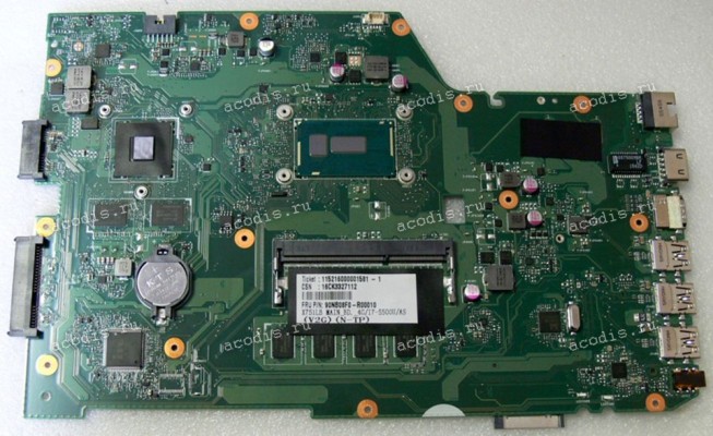 MB Asus X751LB MAIN_BD._4G/I7-5500U/AS (V2G) (N-TP) (90NB08F0-R00010, 60NB08F0-MB1400) X751LD REV. 2.3 nVidia N16S-GT-S-A2