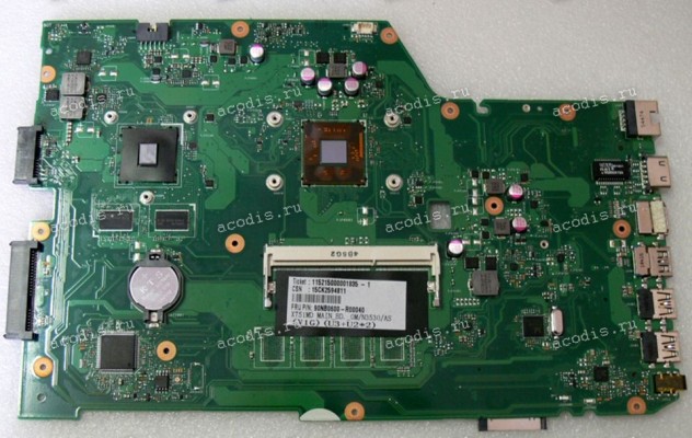 MB Asus X751MD MAIN_BD._0M/N3530/AS (V1G) (U3+U2*2) (90NB0600-R00040, 60NB0600-MB2200) X751MD REV. 2.0 nVidia N15V-GM-S-A2