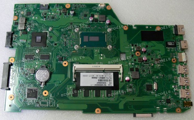 MB Asus X751DB MAIN_BD._4G/I7-5500U (V2G) (90NB04I1-R000A0, 60NB04I0--MB1F10) X751LD REV. 2.3 nVidia N15V-GM-S-A2