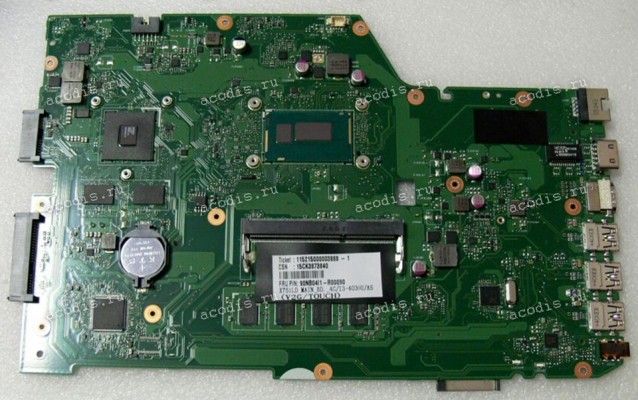 MB Asus X751LD MAIN_BD._4G/I3-4030U/AS (V2G/TOUCH) (90NB04I1-R00090, 60NB04I0-MB1B00) X751LD REV. 2.0 nVidia N15V-GM-S-A2