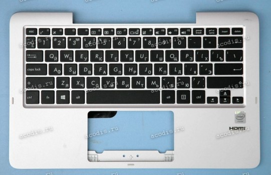 Keyboard Asus S200, X201, X201E, X202, X202E + topcase (MP-12K13SU-6983W, 0KNB0-1105RU00)