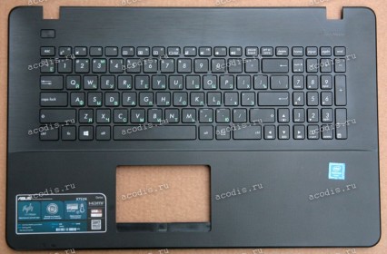 Keyboard Asus K751N, X751N, X751L чёрная матовая (13N1-1FA0101, 13NB04I1AP0401, 13N0-TXA0201, 13NB0EB1AP0101, 13NB04I1AP0100, 90NB0EH1-R31RU0)+ Topcase