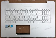 Keyboard Asus N752VX, N752V + topcase (13NB0AY1AM0131, 13N0-T2A0631, 13NB0AY1AM0111, 13NB0AY0P02211-1, 0KN0-SU1RU16)