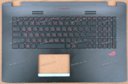 Keyboard Asus GL752V + topcase (13N0-S6A0901, 13NB0941AP0301)