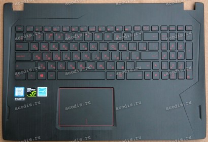 Keyboard Asus FX502V, GL502VML-2A + topcase (13NB0DR5AP0111, 13NB0DR5AP0101, 13N1-0SA0611)