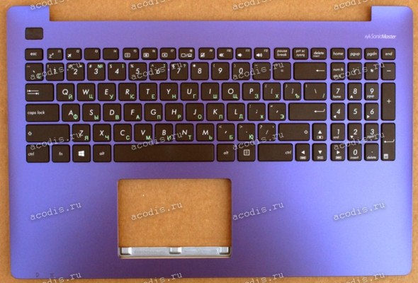 Keyboard Asus X553MA-2C фиолетовый + topcase (90NB04X3-R31RU0)