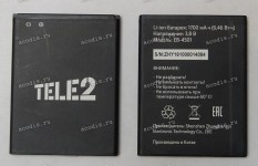 АКБ Tele2 Midi LTE, Tele2 Midi 1.1 (3 pin 3,8v 1700mAh 6.46Wh) EB-4501, new оригинальный