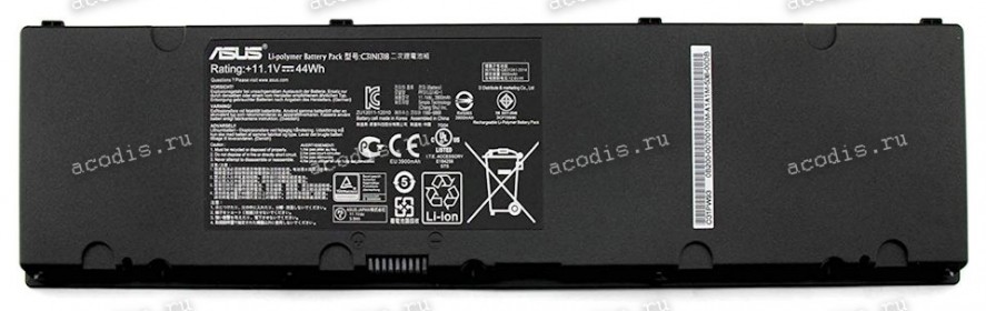 АКБ Asus PU301 (C31N1318) (11.1v 44Wh, p/n 0B200-00700100) original new