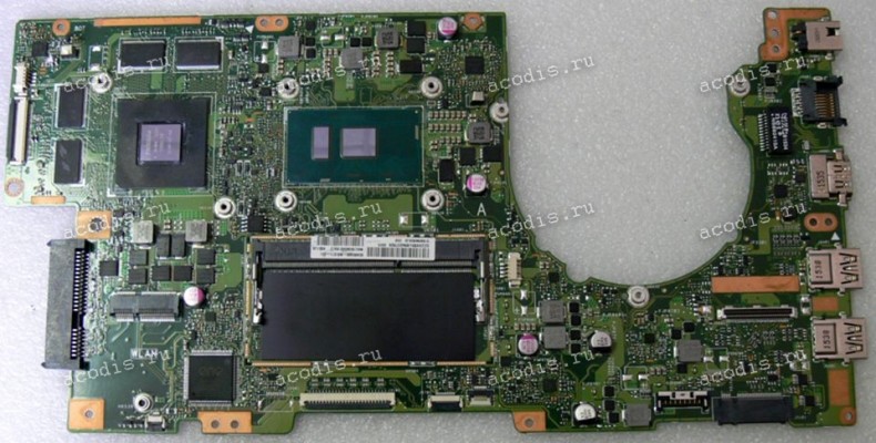 MB Asus K501UX MAIN_BD._4G/I7-6500U/AS (90NB0A60-R00010, 60NB0A60-MB1211) K501UX REV. 2.0, nVidia N16P-GT-A2