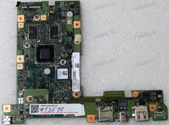 MB Asus E200HA MAIN_BD._2G/Z8300/AS 32G (90NL0070-R00010, 60NL0070-MB1150) E200HA REV. 2.0,  Intel SR29Z, 4 чипа SK hynix H5TC4G63CFR PBA 521V, 1 чип Samsung KLMBG4GEND-B031