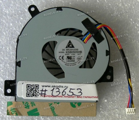 Кулер Asus Eee 1215, 1215B, 1215N, C90S, UX303L (KSB0505HB-AC77) 4 pin