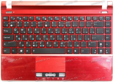 Keyboard Asus U24E-1B красный (90NR-N8P2K1700Y) + Topcase