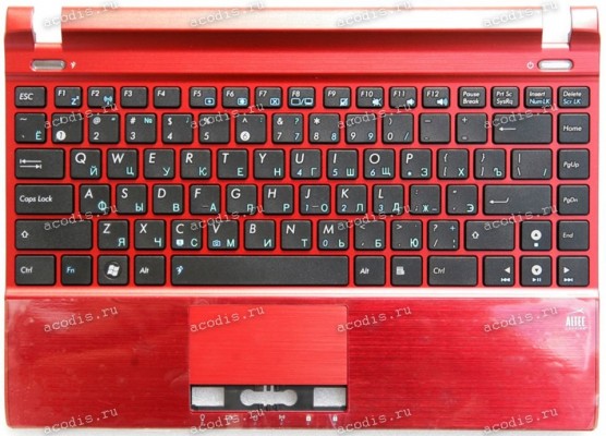 Keyboard Asus U24E-1B красный (90NR-N8P2K1700Y) + Topcase