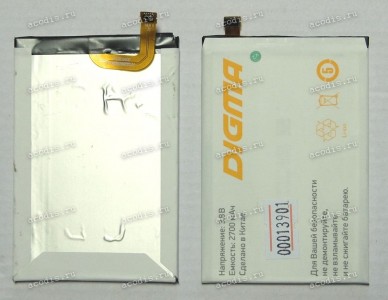 АКБ Digma Vox S502F (SP07607, 3.7v, 2700mAh, VS5004MG)