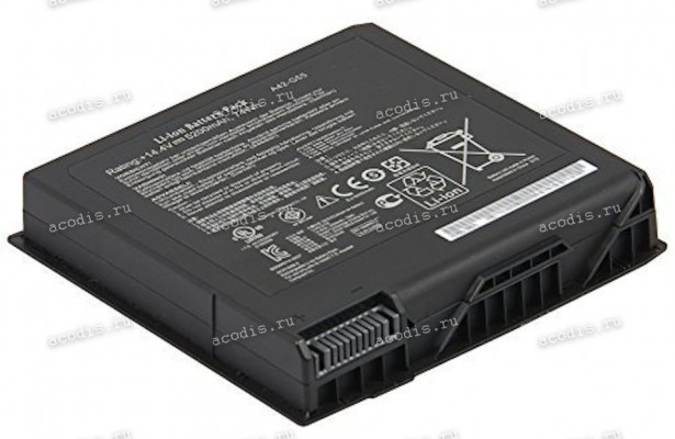 АКБ Asus G55 (A42-G55) (14,4V 5200mAh 74Wh , 0B110-00080000) original