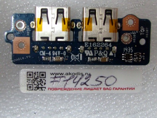 USB board Asus B451JA (p/n 90NB06U0-R10030)