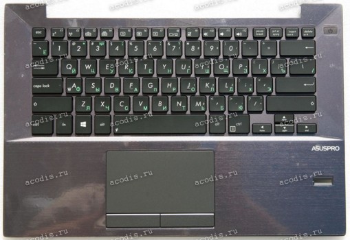 Keyboard Asus BU401LA-1C, BU401LG тёмно-серая (90NB02T1-R31RU0) + Topcase