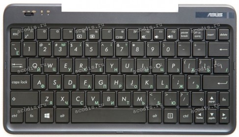 Keyboard Asus T90CHI-3B тёмно-синий (90NB07U1-R31RU0) + Topcase