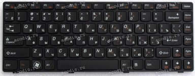 Keyboard Lenovo IdeaPad B470, G470, G475, V470, Z470 черная (25-011680)