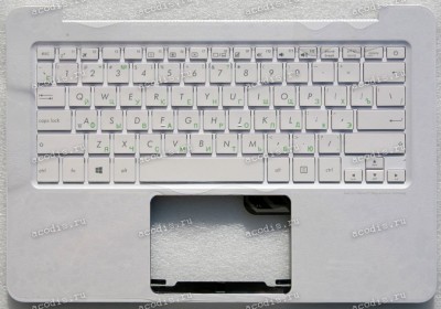 Keyboard Asus UX305FA-1B белый (90NB06X2-R31RU0) + Topcase