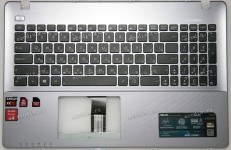 Keyboard Asus X550, X550Z серый металлик (13N0-PPA0301, 13N0-PPP0101) + Topcase