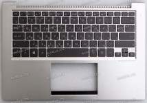 Keyboard Asus UX32V серебристая (90R-NPO1K1780Y, 13GNPO1AM052-1) + Topcase