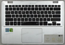 Keyboard Asus S405, X405 серебро (39XKDTAJN00) + Topcase