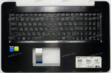 Keyboard Asus X756UA, X756UB, X756UJ, X756UQ, X756UW, X756UX, K756U чёрный (13NB0A01AP0141) + Topcase