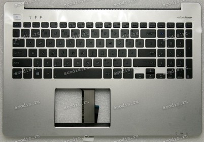 Keyboard Asus S551LA, S551LB-1A, S551LN белый, нерусифицированный (90NB02A0-R30260) + Topcase