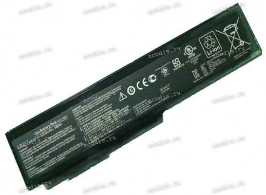 АКБ Asus X55 M50 G50 N61 M60 N53 M51 - 5200 mAh (10,8V 5200mAh 56Wh) (Prod. A32-N61) original new