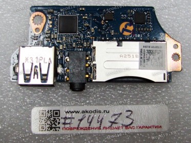 USB & Audio & CardReader board Asus UX31A (p/n 90R-NIOAU1000C)