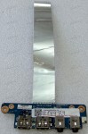USB & Audio board & cable Asus K73BE, K73BR, K73BY, K73TA, K73TK (p/n 60-N5IAU1000-A01)