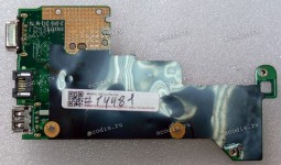 USB & VGA & RJ45 board Asus U52F-BBL9 (p/n 90R-NZ5IO1100Y)