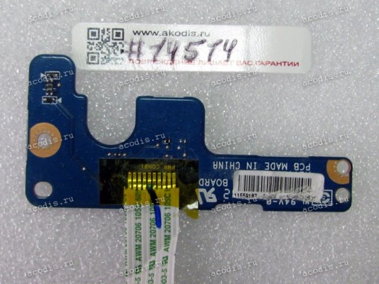 Power button board & cable Acer Aspire V3-771G, V3-771, V3-731G, Packard Bell Easynote VG11 (p/n N099C10801, VA70/VG70 REV: 2.1)