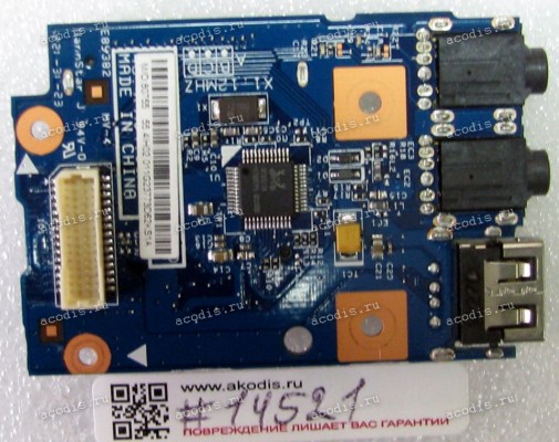 USB & Audio board Lenovo B570, Z570  (p/n LA57 10785-1M 48.4PA04.01M, 55.4IH02.011)