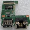 USB & RJ45 board Lenovo B570e, B570, B575  (p/n 48.4IH06.01M, 55.4VV04.001G)
