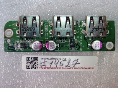 USB board Acer 5820, 5820TG (p/n 3JZR7UB0000, DAZR7BTB8D REV: D, ZR7DEFC1489008) USB board Acer 5820, 5820TG (p/n 3JZR7UB0000, DAZR7BTB8D REV: D, ZR7DEFC1489008)