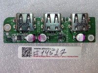 USB board Acer 5820, 5820TG  (p/n 3JZR7UB0000, DAZR7BTB8D REV: D, ZR7DEFC1489008)