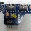 USB & Audio board & cable Lenovo Z500, Z400  (p/n VIWZ1_Z2 LS-9062P REV:2.0, NBX00019H00)