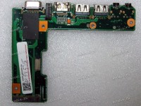 USB & Audio & HDMI & VGA board Asus K52, X52  (p/n K52JR_IO_board, 60-NXNI01000-C01)