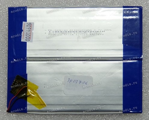 АКБ Digma EVE 1801 ES1049EG 3G (SP07706, 3.7V 6000mAh 2Pin (2662141)), new